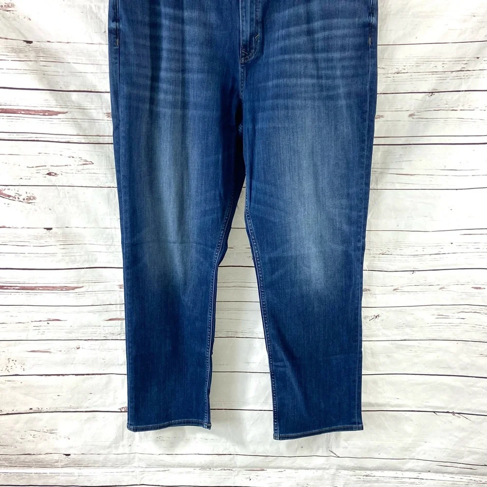 Banana‎ Republic The Traveler Jeans Men 42x32 Slim Fit Stretch Blue Denim.
